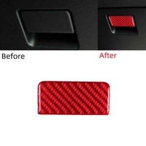 Panel de interruptor de almacenamiento de pasajeros de fibra de carbono rojo para Toyota FJ Cruiser 07-14 - Imagen 1 de 12