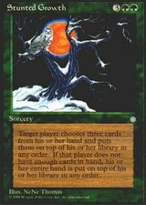 1x Stunted Growth MTG Ice Age NM Magic Regular