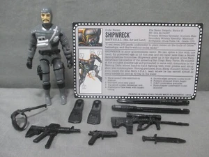 GI Joe SHIPWRECK V2 fast komplett mit Karteikarte Vintage Hasbro 1994 - Bild 1 von 6