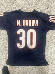 Mike Brown Signed Chicago Bears Jersey (PSA) 2000 Autograph - Picture 1 of 4