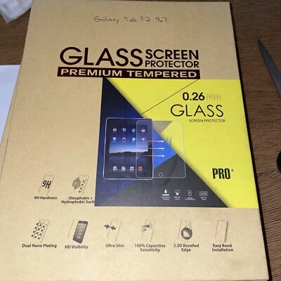 Tempered Glass Screen Protector  For Samsung Galaxy Tab S2 9.7. B843 - Image 1 of 3