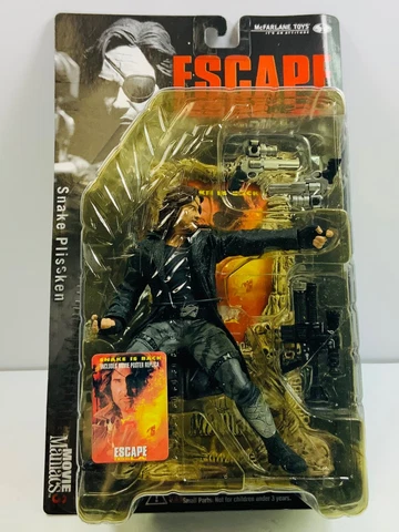 Snake Plissken action figure 2000 McFarlane Toys Movie Maniacs 3 Escape From LA Cover