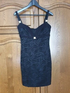 Versace abito donna nero elegante elegante moda autunno/inverno moda moda taglia S nuovo - Foto 1 di 10