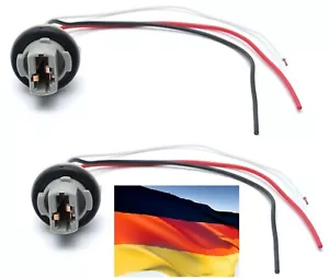 Flosser Pigtail Wire 2644 Female Socket 7443 Two Harness Rear Turn Signal Lamp - Picture 1 of 9