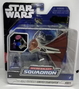 Star Wars Micro Galaxy Squadron #0011 - Asajj Ventress's Ginivex Starfighter - Imagen 1 de 2