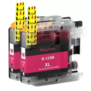 2 cartuchos de tinta magenta XL para Brother DCP-J4110DW, MFC-J4510DW, MFC-J4710DW - Imagen 1 de 4