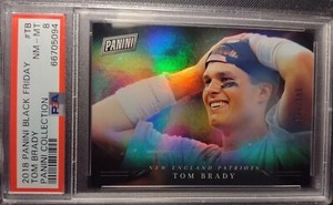 Tom Brady 2018 Panini Black Friday Sweet Rare SB Tribute /199 GOAT PSA 8 👀 🔥