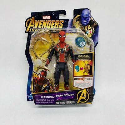 🕷✅ Boneco de ação Hasbro Marvel Avengers Infinity War Stone 6" Iron Spider NOVO - Imagem 1 de 2