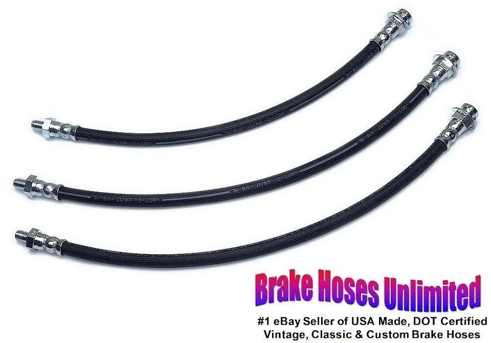 JUEGO DE MANGUERA DE FRENO Nash Statesman 1956 Foto 1 de 1