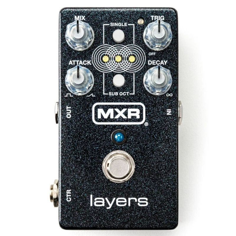 MXR LAYERS M307 Delay Sustain Reverb Vibrato Octave Ambient Pedal - Image 1 of 2