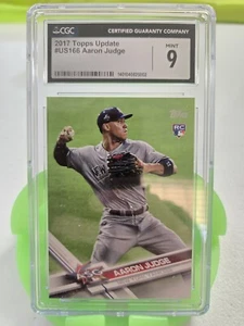 2017 Topps Update Series - Throwing #US166 Aaron Judge (RC) CGC 9 - Picture 1 of 2
