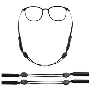 Eyeglass Strap 2Pcs Adjustable Glasses Strap - No Tail Sunglasses Strap,Sport... - Picture 1 of 8