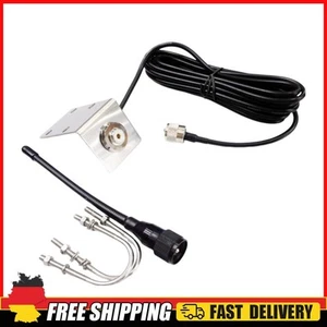 Bootsantenne mit 5 m langem RG-58-Kabel, L-förmige Halterung für Boot, Segelboot - Zdjęcie 1 z 12