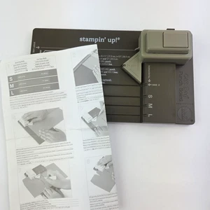 Stampin' Up! GIFT BAG PUNCH BOARD With Scoring Tool and Instructions - Picture 1 of 9