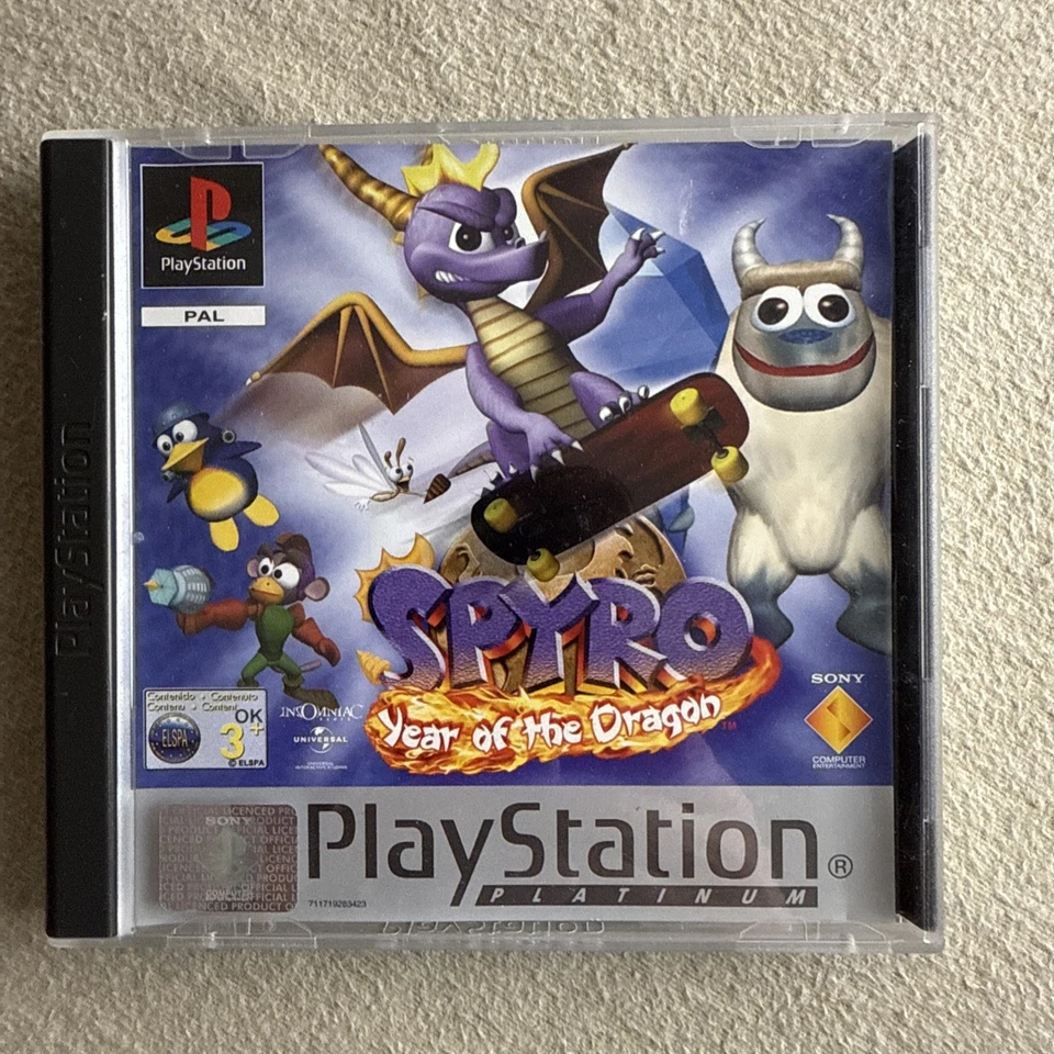 Spyro Año del Dragón Platino - Completo - Sony Playstation 1 PS1 PAL - LEER Foto 1 de 4