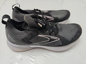 Zapatos deportivos Brooks Levitate StealthFit 5 negros/púrpura para mujer talla 8  - Imagen 1 de 9