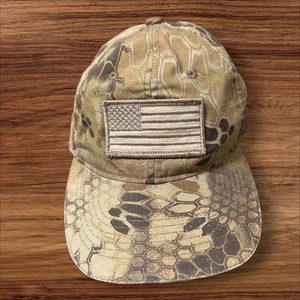 Camouflage Baseball Cap Kryptek Style mit amerikanischer Flagge Patch Tactical Style - Bild 1 von 7