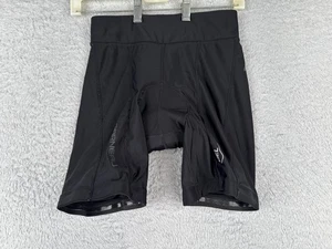 Louis Garneau Cycling Shorts Womens Small Black Nylon Blend Padded - Picture 1 of 14