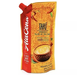 Alacena New Crema De Aji Tari Peru Sauce 400gr | Yellow Hot chili sauce 14oz - Picture 1 of 1