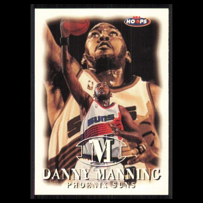 Tarjeta de baloncesto Danny Manning #130 1998 Hoops Phoenix Suns NBA casi nueva Foto 1 de 3