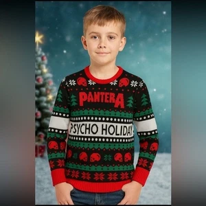 Maglione natalizio Bravado planters psycho holiday xl maglia bambini adatto 12-16 ish - Foto 1 di 1