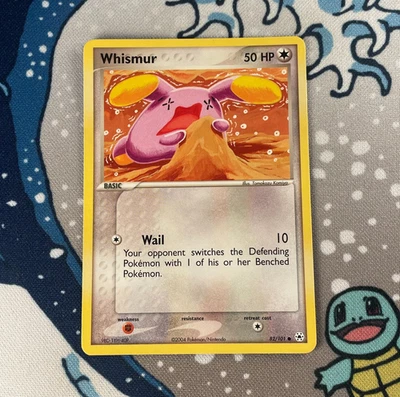 Whismur 82/101 Non Holo EX Hidden Legends Vintage Pokemon Card 2004 NM - Image 1 of 3