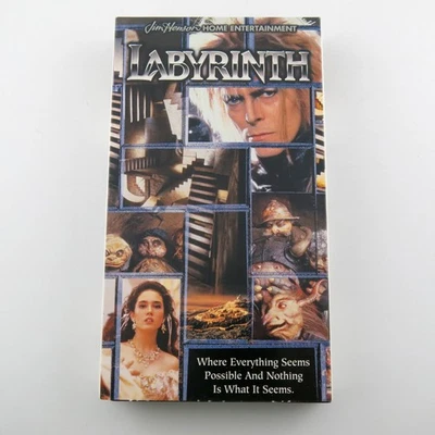 Labyrinth VHS 1986 Fantasy Original Release Columbia TriStar Home Video - Image 1 of 3