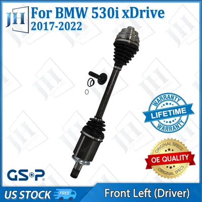 Eje delantero izquierdo OE para BMW 530i xDrive 540i 540e 540d 2017-2022 Foto 1 de 4