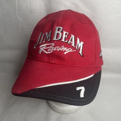 Gorra de béisbol Nascar Robby Gordon Jim Beam gorra deportes de motor carreras de coches ajustable Foto 1 de 4