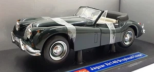 Sun Star 1/18 Scale Diecast - 2802 Jaguar XK 140 Drophead Coupe - Green - Picture 1 of 5