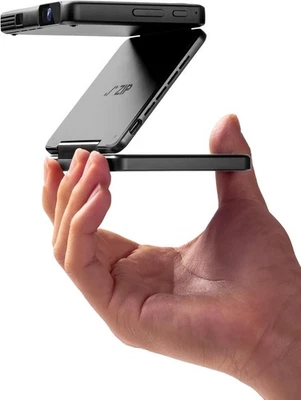 ZIP Tri-Fold Truly Portable DLP Projector, Pocket Size, Zero-Lag Focus, One-C... - Image 1 of 4