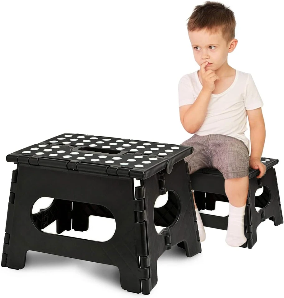 Living Today Folding Step Stool, Non-Slip Step Stools with Portable Handle fo... - image 1 of 1