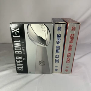NFL Super Bowl I - XXX Collector's Set DVD 3 Box Sets - 15 Discs - Picture 1 of 17