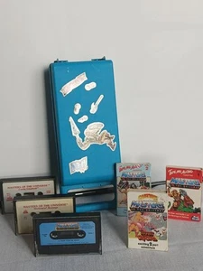 1980's MASTERS OF THE UNIVERSE READ ALONG HE MAN CASSETTE TAPES AND CARRY CASE - Picture 1 of 22