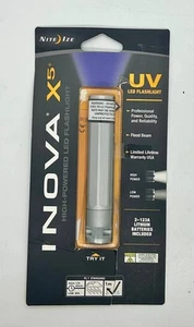 Nite Ize Inova X5DMB-HUVT Ultraviolet LED Flashlight (Titanium) - Picture 1 of 3