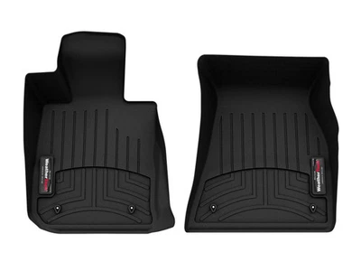 WeatherTech FloorLiner for 2019-2019 BMW 330i - 1st Row, Black - Image 1 of 4