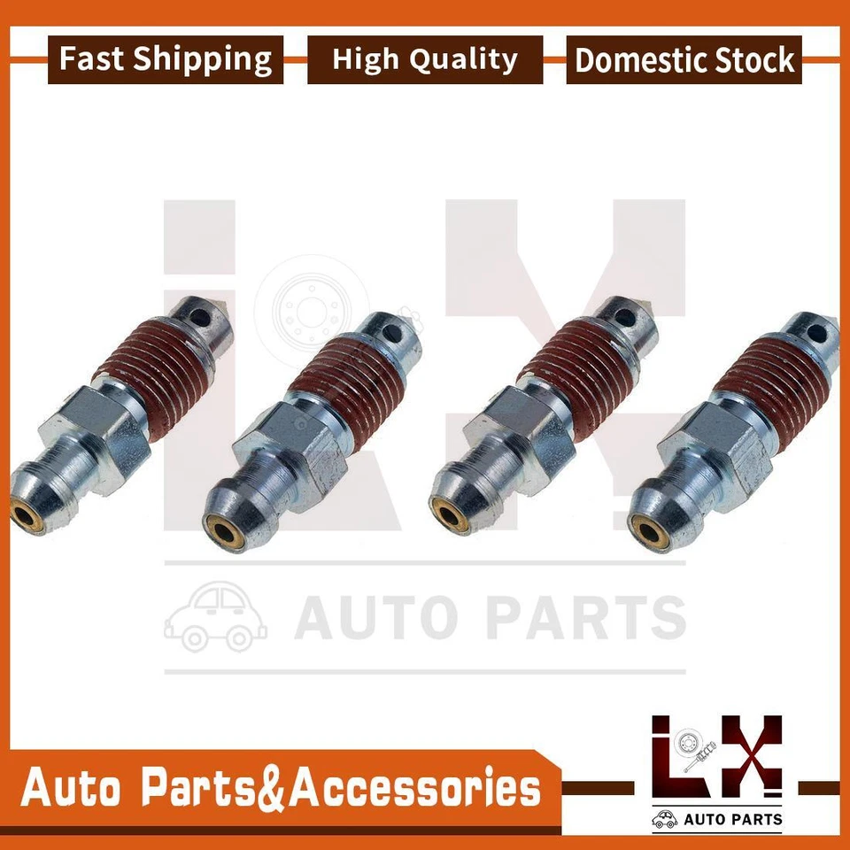 2 tornillos delanteros de purga de freno Dorman para Mustang Ford 1965 1966 1967 1968 1969 70 Foto 1 de 4