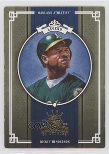 2005 Donruss Diamond Kings Rickey Henderson #295 HOF