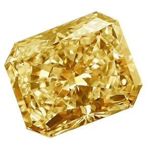 2.15 Ct Fancy Yellow Radiant Cut VVS1 Diamond Premium Quality Loose Gemstone - Picture 1 of 4