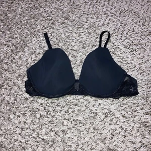 Victoria’s Secret Angels Bra Size 36B Lined Convertible Plunge Black - Foto 1 di 7