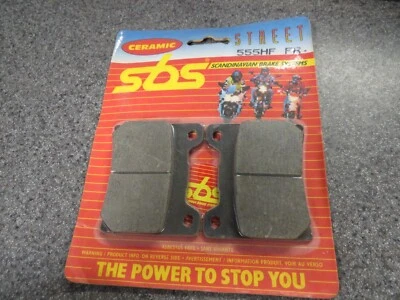 Juego de pastillas de freno delanteras NOS SBS para: Yamaha FZR1000 XJ900 V MAX 1200 TDM850 555HF Foto 1 de 2