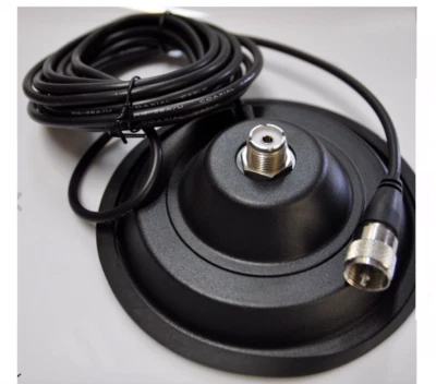 CB ANTENNA MAGNETIC BASE 145mm SO239 PRESIDENT SIRIO MIDLAND ML-145