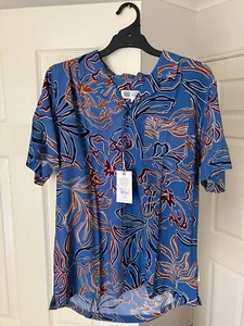 Rivers Mens Short Sleeve Shirt Size Large Casual (Ref 15) - Picture 1 of 3