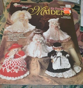 Crochet Air Freshener Covers Doll Crochet Pattern Needlecraft Shop - Picture 1 of 1