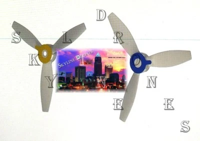 Parrot Bebop 2 Drone Propellers  ( TWO WHITE ) (1003) - Image 1 of 3