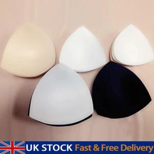 1 Pair Removable Foam Insert Breast Bra Pad Push Bust Bikini Hot T7U7.AU - Picture 1 of 11