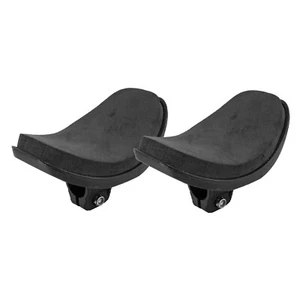 Handlebar Sunlite Tri Alloy Replacement Adjustable Arm Rests Only Pair Black - Picture 1 of 1