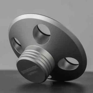 1 Pcs Studevox Matte Silver Audio Turntable Vinyl Record Clamp Weight Stabilizer - Picture 1 of 7