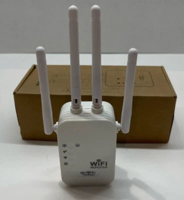 Dual Band WiFi Repeater 1200Mbps Extender Wifi Signal Booster - Image 1 of 4