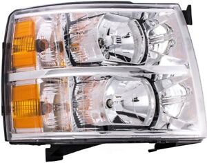 Headlight Assembly fits 2007-2014 Chevrolet Silverado 1500 Silverado 2500 HD,Sil